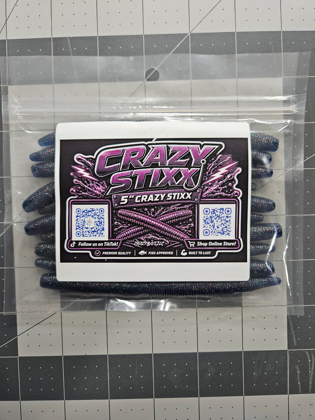 5" Crazy Stixx: Chinese Blueguill