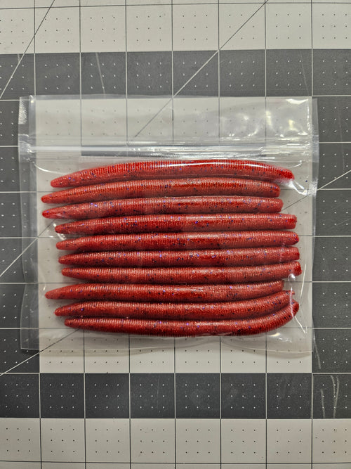 5" Crazy Stixx: Liver Red